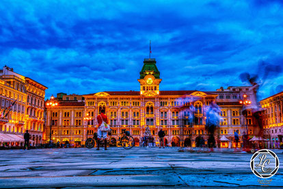 Fluorescent Frenzy (Piazza Unità d'Italia, Trieste), Back To The Frenzied Society. © Luca Cameli Photographer 