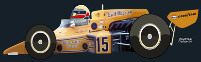 Peter Jeffrey Revson by Muneta & Cerracín