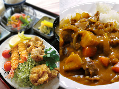 バスケ合宿に嬉しい合宿所の食事(新潟県新発田市)