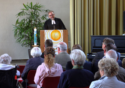 Propst Matthias Schmidt im Festgottesdienst // Foto: Schmidt