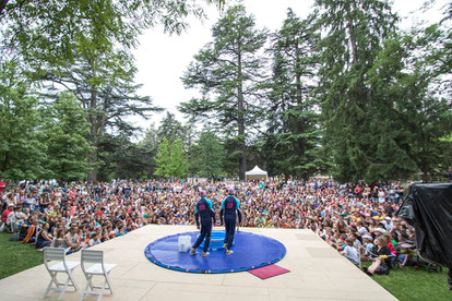 Festival Tous Dehors, Plouf et Replouf, parc de la Pépinière