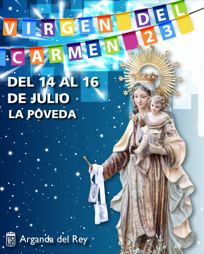 Fiestas de Arganda del Rey Virgen del Carmen en La Poveda