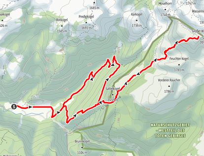 Großer Schönberg, Ischler Hütte, Rettenbachtal, Hochkogelhaus, Rettenbachalm, Lippenbauernhütte, Wandern, Oberösterreich, Bad Ischl, Salzkammergut
