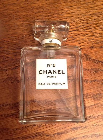 N° 5 - FLACON VAPORISATEUR VIDE EAU DE PARFUM 50 ML