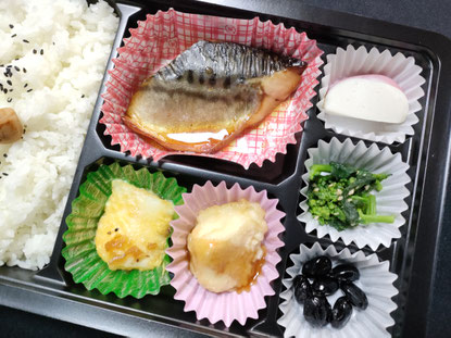 ロケ弁当　さば醤油味醂