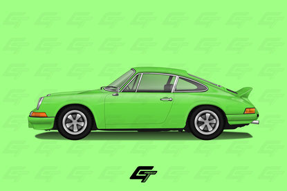 Porsche 911 Carrera Green