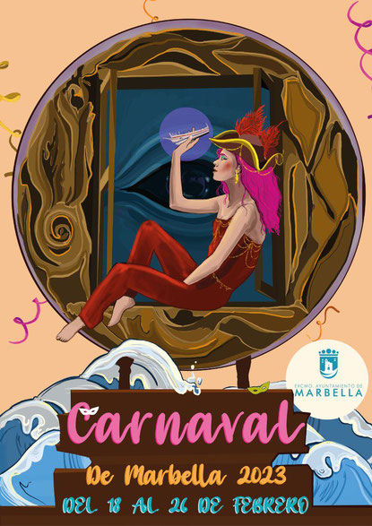 Cartel del Carnaval de Marbella 2017