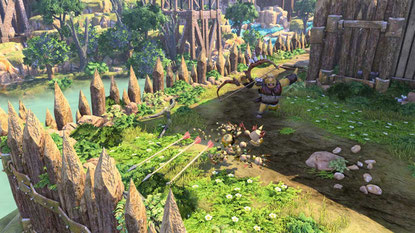 Der knuffige "Knack" sollte wohl ursprünglich das Potential der PS4 aufzeigen, durch ihre schiere Rechen-Power physische Effekte zu simulieren und ins Spielkonzept zu integrieren… doch das Resultat wirkt unfertig und inkonsequent. Unser Tipp: Abwarten, bi