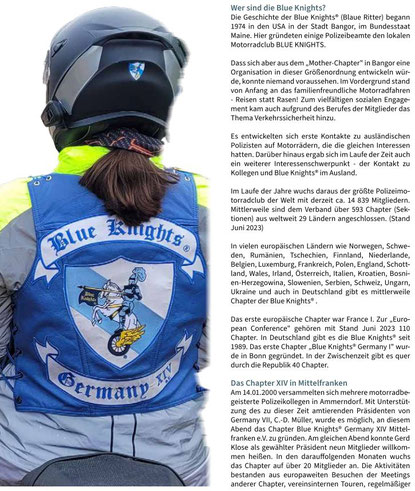 Blue Knights® Germany XIV Mittelfranken e.V., Polizei-Motorradtouren-Club, Polizeipräsidium Mittelfranken, Fahrsicherheitstraining 2024, Motorradtraining Blue Knights, Organisation: "J.B." Jürgen Pohl, Fotos: "Grisu" (Peter Dorsch) Bayreuth