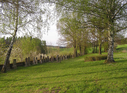 Auf dem jüdischen Friedhof in Wehrda 2007 - Foto: E. Sternberg-Siebert