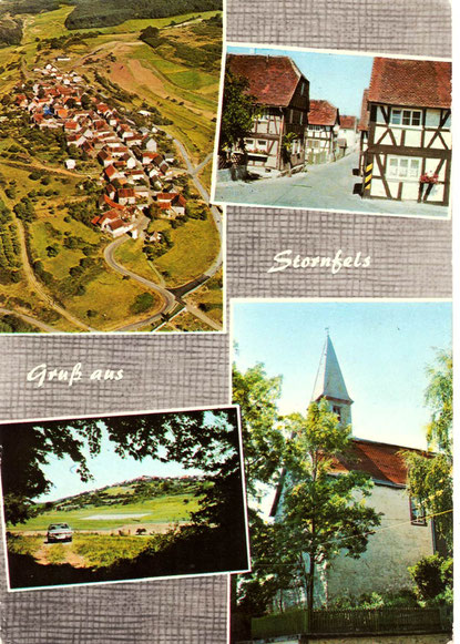 Postkarte Stornfels ca. 1972