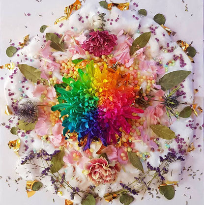 Regenbogenblumen, Despacho Zeremonie von angelina petersen in Leipzig