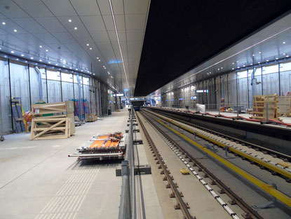 Metro station Europaplein.