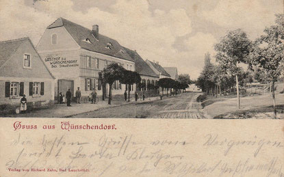 Bild: Wünschendorf Klobikau Postkarte 1910