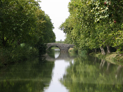 Bild: Hausboot-Tour auf dem Canal du Rhône a Sète und Étang de Thau in den Canal du Midi 