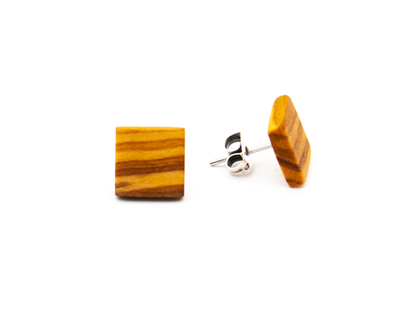 Ohrstecker Holzohrstecker Olivenholz Lotta Stilbild