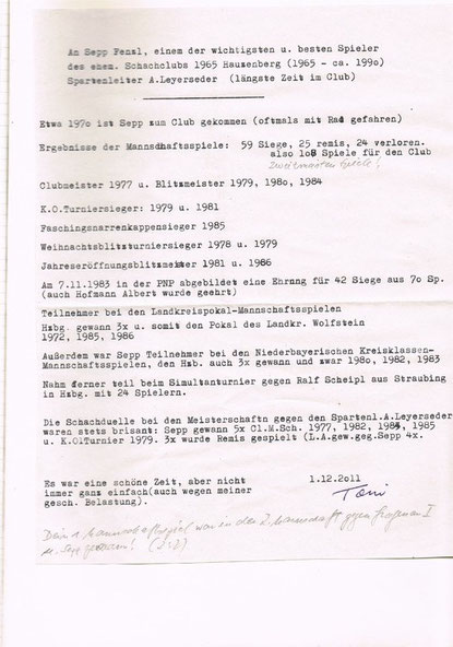 Schachklub Hauzenberg