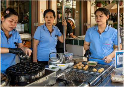 Bangkok, Thailand, Streetfood, Khanom Krok