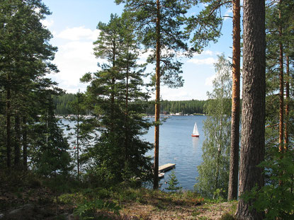 Saimaa ist der viertgrößte natürliche See Europas - rund 4.370 km²