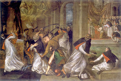 Martirio di Tommaso Becket, Chiesa del Corpus Christi, Cracovia