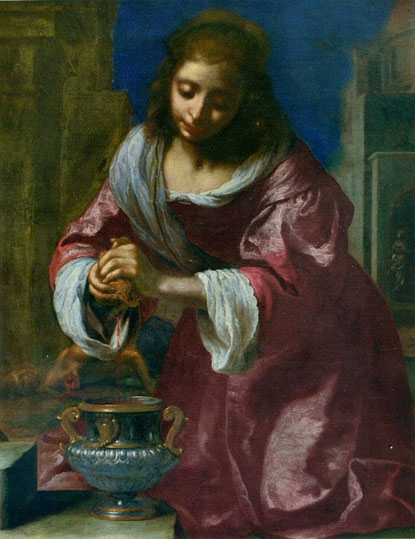 Felice Ficherelli, "Santa Prassede", 1655 ca, ©Felice Ficherelli, Public domain, via Wikimedia Commons