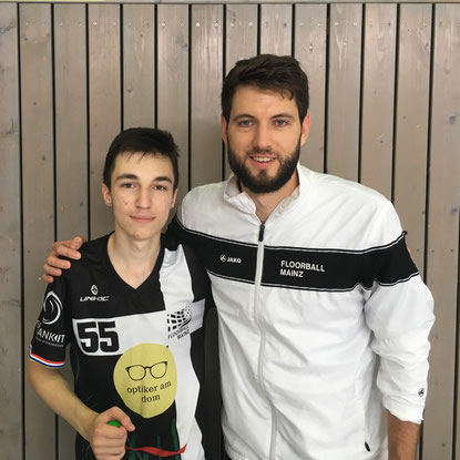Die ersten jungen Talente schaffen zur neuen Saison den Sprung in den Regionalligakader von Floorball Mainz