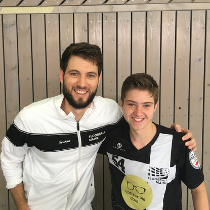 Bei Floorball Mainz spielen Jugendnationalspieler aus vier Nationen in der Regionalliga.