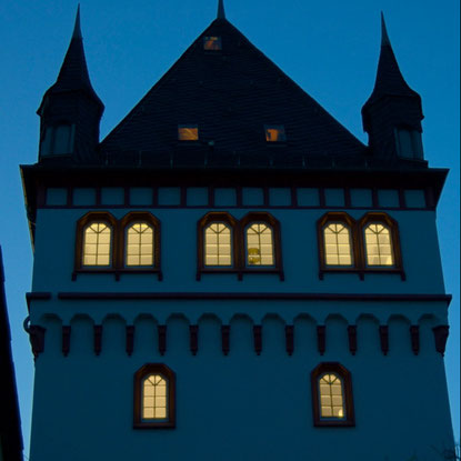 Eltviller Stadtturm von außen