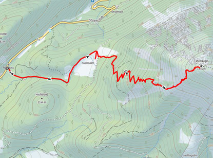 Pyhrnpass - Fuchsalm - Lahnerkogel