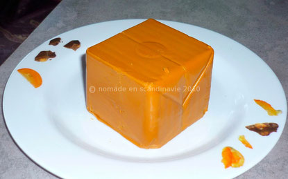 Le Geitost, fromage au caramel