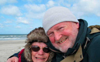 Sur la plage de Henne Strand