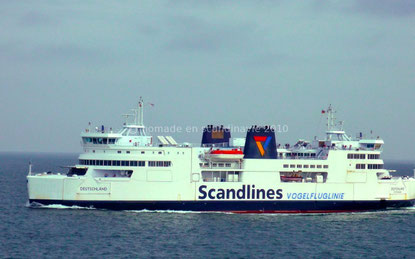 Le ferry de Rødby à Puttgarden