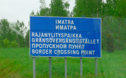 Frontière russe à Imatra