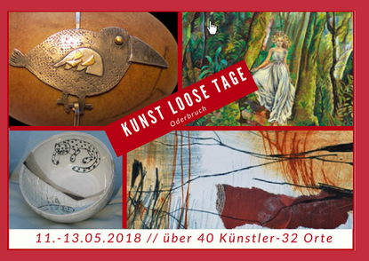 (c) Oderbruch-Blog.de Collage KunstLooseTage einige Künstler des Oderbruchs Oderland Oderbruch-blog.de