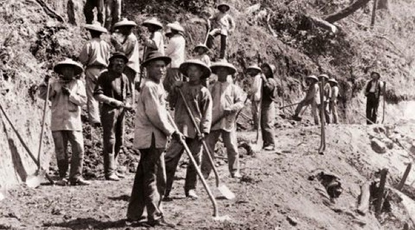 Immigrants xinesos que van ajudar a construir el primer Ferrocarril Transcontinental d’Amèrica