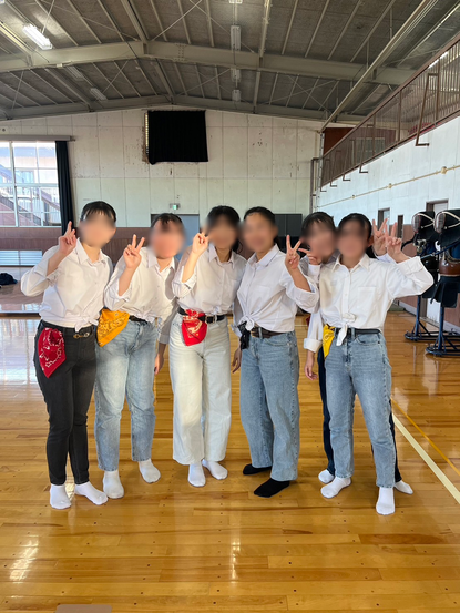 本番後に友達と撮りました🫶