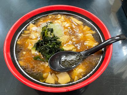 岩槻の豆腐ラーメン美味しかったです🍜