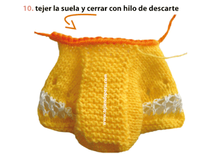 Tejiendoperu patucos bebe dos agujas discount