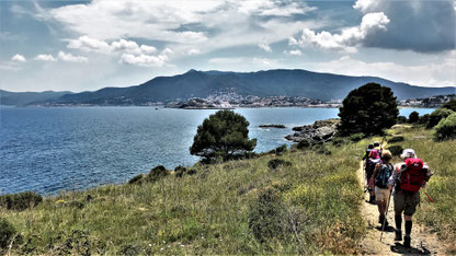 Randos Canétoises en rando Découverte Cerbère à Llansa le 22 mai 2018
