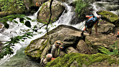 Rando Plaisir de Randos Canétoises au départ Casteil dans les gorges du Cady  le 25 mai 2018