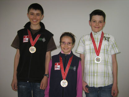 3. Andri U14C    3. Annina U10K   2. Leandro U12A Final Luzern 20.03.2010