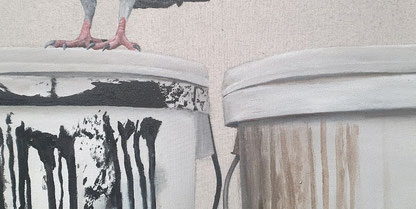[detail] Good Morning Sadness . 2025 . 100x70 . oil on canvas