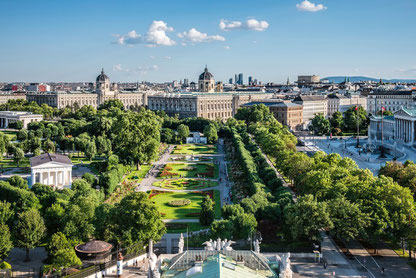 (c) Wien Tourismus, Blick vom Burgtheater über den Volksgarten