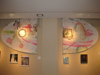 No War    /         oil on paper  4780x2330 2010