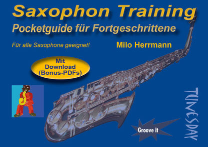 tägliche Warm Up Übungen für alle Saxophontypen geeignet!