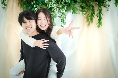 岐阜・各務原のフォトスタジオひでんちのエンゲージメントフォト 関市や美濃加茂からのデートフォト撮影承ります