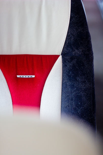 all seats with savety belt