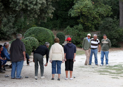 Bild: Boule oder Pétanque, in der Provence