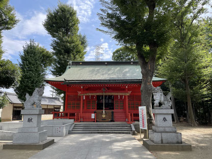 小野神社の拝殿