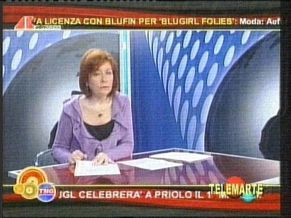 TeleMarte Giornale Carmen Sambito